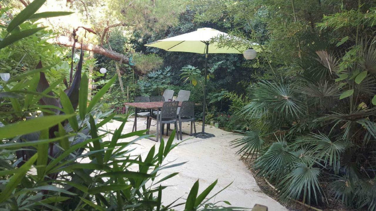 Jardin Et Bambous, Studio Cosy, Classe 2 Etoiles Marseillan Kültér fotó